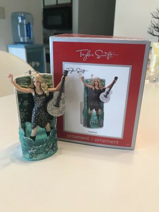 Rare Taylor Swift Carlton Heirloom American Greetings “mine” Magic Ornament 2011