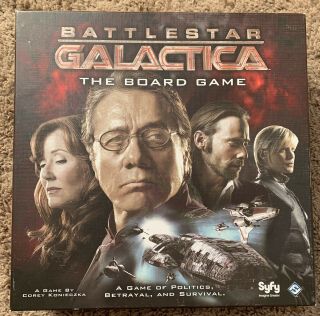 Battlestar Galactica Board Game And Pegasus Expansion Syfy Every Single Piece