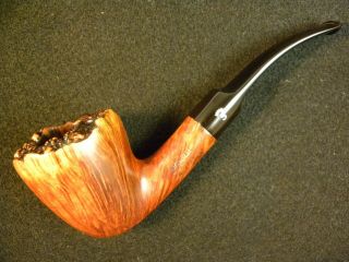 Stanwell - Silver S Flame Grain Pipe With Early Regd Number -