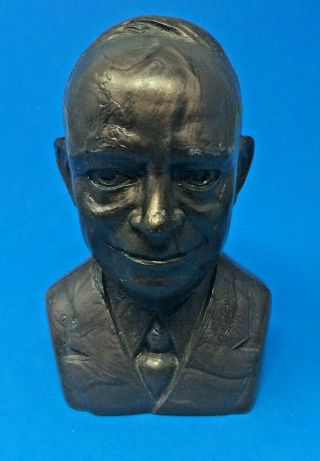 Mold A Rama Dwight D Eisenhower 34th Pres 1953 - 1961 In Bronze (m6)