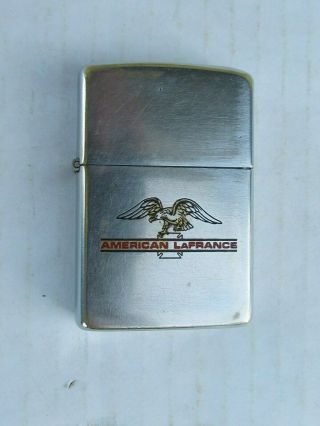 Vintage Advertising Zippo Lighter American Lafrance Great