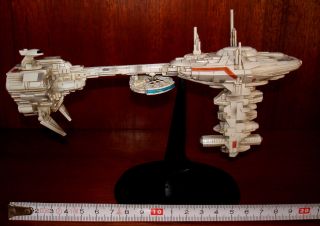 Star Wars Medical Frigate W/ Millenium Falcon - Resin Model - Hand Made