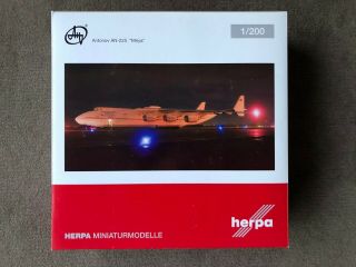 Herpa 555814 Antonov An - 225 Mriya 1:200 Rare