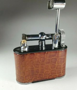 The Classic Jumbo 1930 ' s Lift Arm Table Lighter - Made in England 2