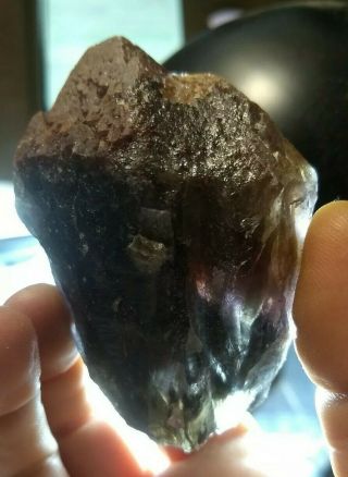 7 Seven Melody Stone Phantom Quartz Crystal,  175 Grams,  Brazil
