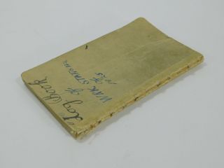 1925 - 1927 Vintage Ham Radio Log Book,  History from an Hobby 3