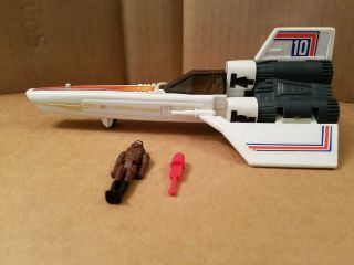 Vintage 1978 Viper Ship,  Pilot,  Firing Missile Galactica Mattel