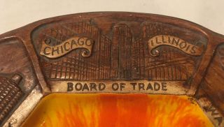 VTG Chicago IL Landmark Ashtray Candy/Jewelry Dish Monuments Treasure Craft 8 