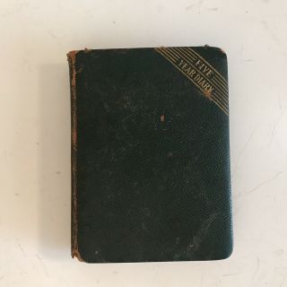 Handwritten Diary 1946 - 1949 Richmond Virginia Young Lady Marriage Funeral