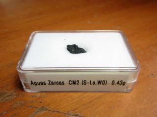 Aguas Zarcas CM2 0.  43g Costa Rica Fall of Carbonaceous Chondrite 3