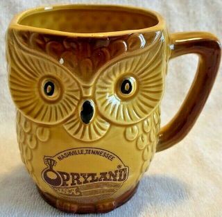 Opryland Usa Owl Mug Ole 