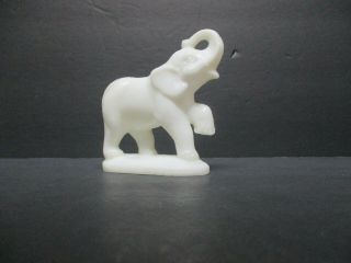 Vintage Mold A Rama White Elephant From Brookfield Zoo Chicago