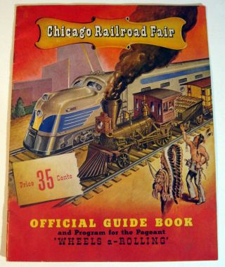 Chicago Railroad Fair 1948 Official Guide Book