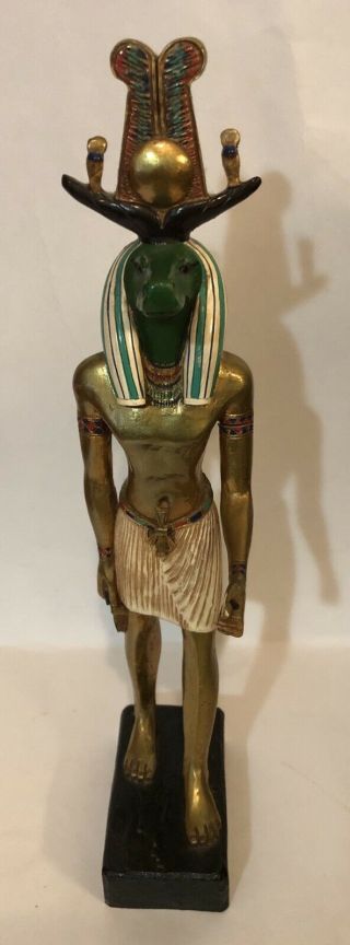 Statue Of Egyptian God Sobek By Artisans Guild International