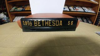 1959 Bethesda North Carolina Nc City License Plate 56