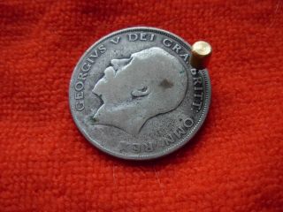 Wwii German British Hollow 1922 " Half Crown " Secret Agent Spy Coin Opium Coin