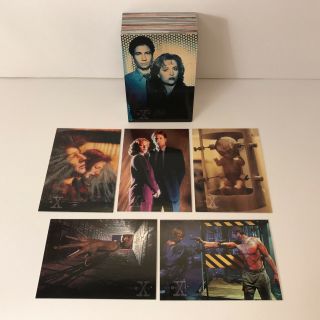 X - Files Series 1 (1995) Complete Card Set David Duchovny 1st Season Topps