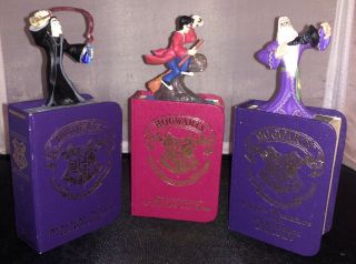 3 Hogwarts Mini Books Great Wizards,  Quidditch,  Drafts And Potions