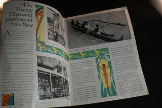 VINTAGE (Pre WW2?) The Story of Hawaii Brochure & What to Wear in Hawaii 4
