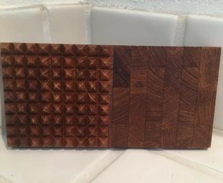 Vintage Mid - Century Modern,  Digsmed Denmark Cutting Board,  Cheese Tray,  Mcm