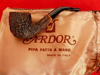Ardor Italy Briar Estate Collectible Bulldog Smoking Tobacco Pipe