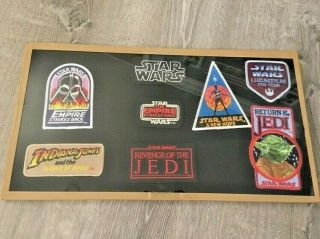 (8) Star Wars Fan Club Collectors Patches Lucas Film Fan Club