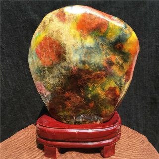 18.  26lb Natural Balin Stone Crystal Mineral Specimen Healing,  Stand Hot3338 -