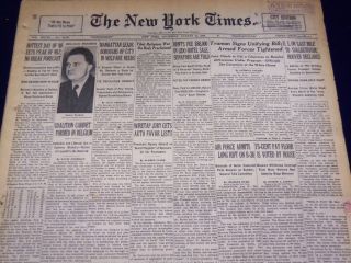 1949 August 11 York Times - Joint Chief To Get Chairman - Nt 3204