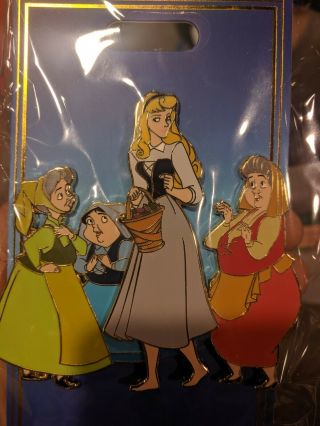 Disney D23 Wdi Heroines Sidekicks Briar Rose Sleeping Beauty Le 300 Pin In Hand
