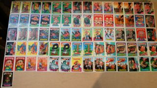 Garbage Pail Kids Series 10 1987 Near Complete Set Nm - Mt (71 Cards)
