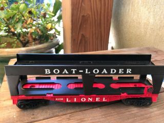 Vintage Lionel Electric Trains Boat Transport Car No 6416 W/ Box 2