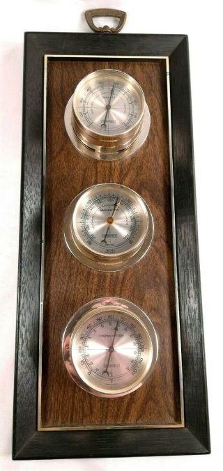 Springfield Weather Station Humidity Barometer Thermometer Wall Hanging