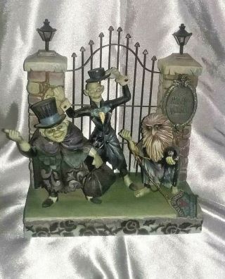 Disney Haunted Mansion Hitchhiking Ghosts Statue