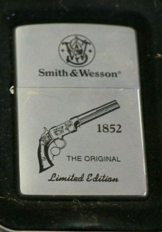 Zippo Lighter Smith And Wesson Limited Edition