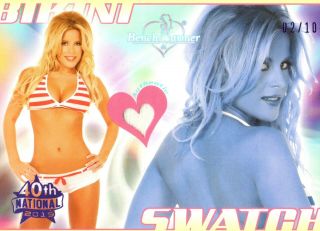 Benchwarmer 40th National 2019 - Swatch Card - Lindsey Roeper - 02/10