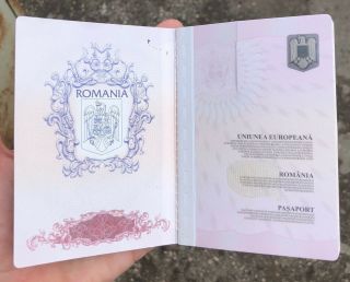 Romania biometric int passport canceled 2