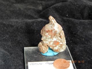 Michigan Native Copper with Silver Mining Mineral Specimen 2