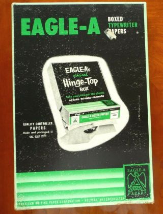 Vintage Eagle - A Trojan Onion Skin Paper 8 - 1/2” X 13” Full Box 500 Sheets