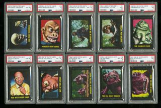 1964 A & BC Outer Limits Hi - Grade COMPLETE PSA SET Unstoppable One (PWCC) 2