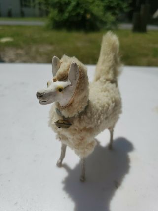 Early? Nativity Putz Sheep Dog 4 1/2 In.  Tall
