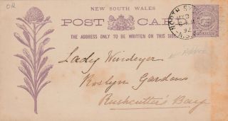 Vintage Postcard The Womens Industrial Guild Sydney 1892