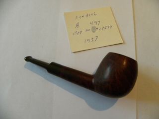 Dunhill A.  497 Lovat Patent 1937 Rare
