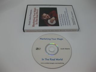 Marketing Your Magic In The Real World By Scott Davis - Dvd - Magic Tricks
