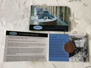 HOOVER DAM 2004 Tour Guide plus Reclamation Copper Coin (2003) & Spade (2002) 4