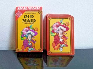 Vintage Old Maid Card Game,  International Games Inc.  1983,  Complete