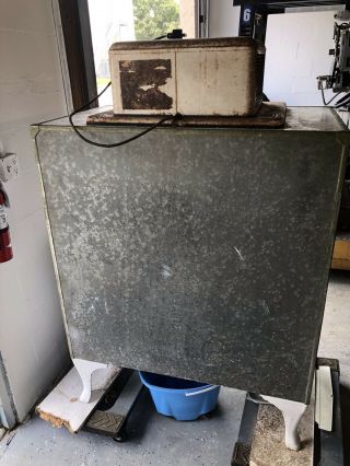 Vintage general electric refrigerator (GE). 4