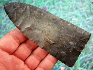 Fine 5 Inch G10 Texas Mineral Springs Knife With Arrowheads Artifacts