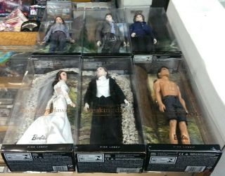 6 Different - The Twilight Barbie Boxed Action Figures - Only $15 Each