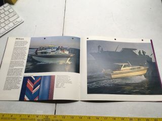 AD SPECS CHRIS CRAFT BOAT BROCHURE 1971 ROAMER YATCHS 16 PAGE RIVIERA REGAL COLO 8