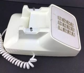 Vtg Desk Telephone Push Button Tan GTE Push Button 1976 Automatic Electric MI316 7